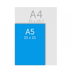 Papier a lettre A5 (21x29.7 cm) - Impression papier à lettre